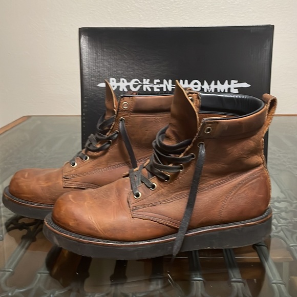 Broken Homme Brown James Boot size 10 - Picture 2 of 4